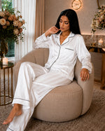 Pijama Terno de Cetim feminino