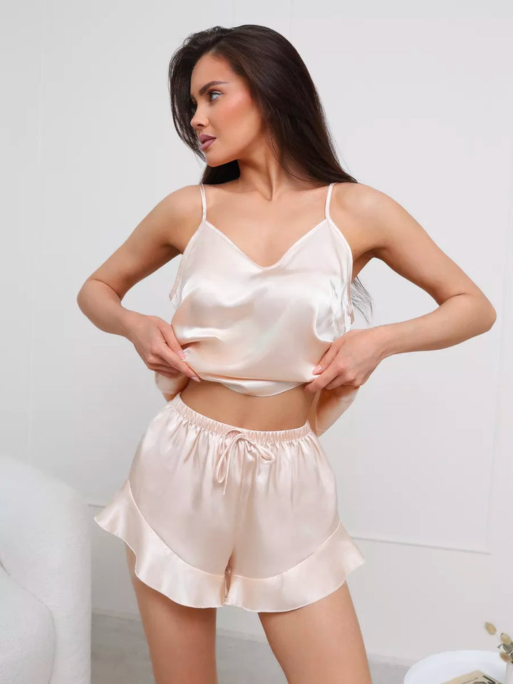 Short Doll Bege Liso