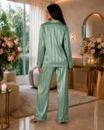 Pijama Terno de Cetim feminino