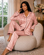 Pijama Terno de Cetim feminino
