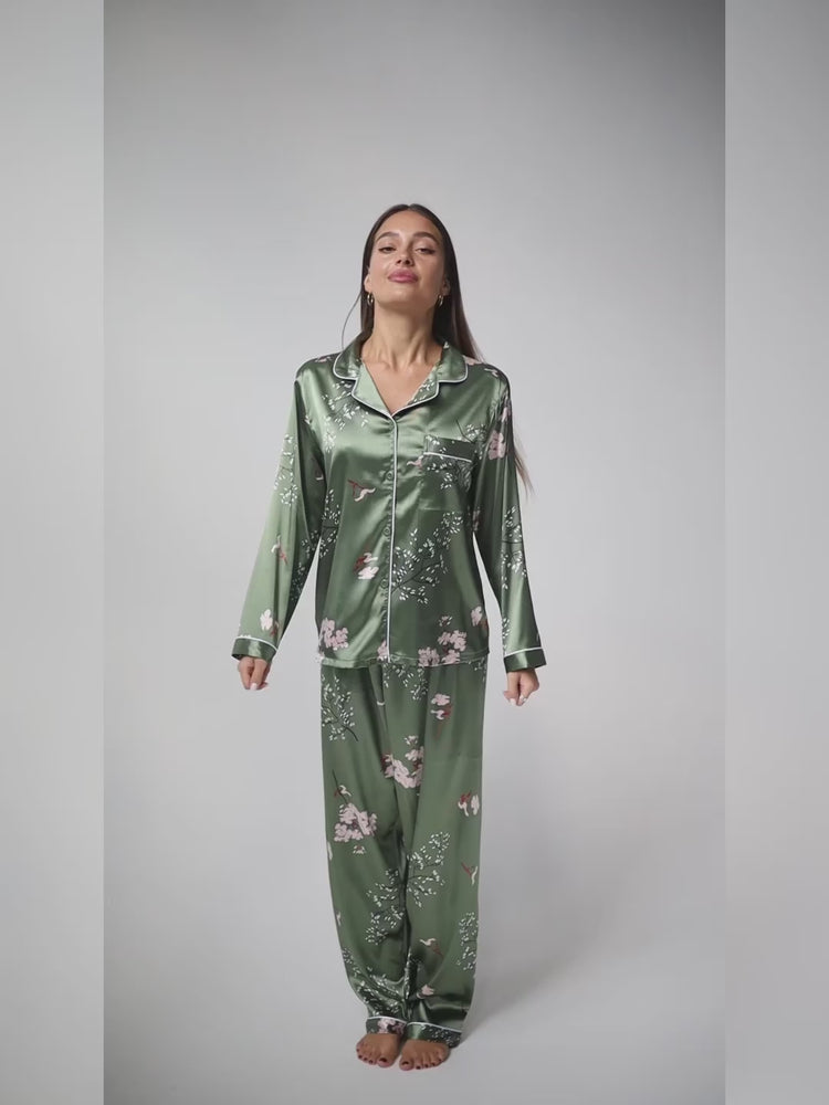 Pijama Terno Floral Monffel
